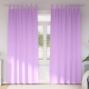 Rideaux occultants avec anneaux 2 pcs Violet 245 x 140 cm 558461558461