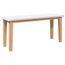 Banc 90 cm bois massif caoutchouc 558464558464