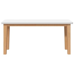 Banc 90 cm bois massif caoutchouc 558464558464