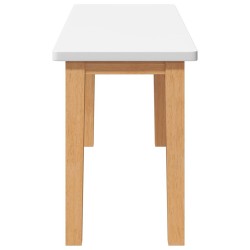 Banc 90 cm bois massif caoutchouc 558464558464