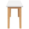 Banc 90 cm bois massif caoutchouc 558464558464