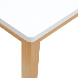 Banc 90 cm bois massif caoutchouc 558464558464