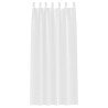 Rideaux occultants avec anneaux 2 pcs Blanc pur 245 x 140 cm 558465558465