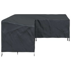 Housse pour meubles Noir 250 x 180 x 80 cm Tissu Oxford 210D 558468558468