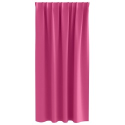 Rideaux occultants avec anneaux 2 pcs Rose vif 175 x 140 cm 558473558473