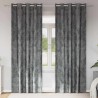 Rideaux en velours 2 pcs Gris 245 x 140 cm Velours 558476558476