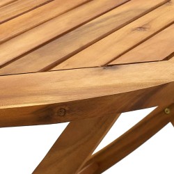 Table de jardin pliable 160x85x75 cm Bois d'acacia massif 558481558481