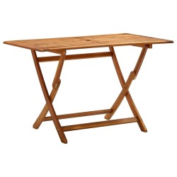 Table de jardin pliable 120x70x75 cm Bois d'acacia massif 558482558482