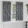 Rideaux en velours 2 pcs Gris 175 x 140 cm Velours 558500558500