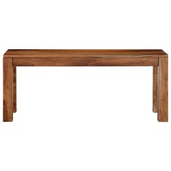 Banc 110 cm bois massif d'acacia 558529558529