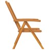 Chaise de jardin 4 pcs Marron 57 x 72 x 109 cm 558534558534
