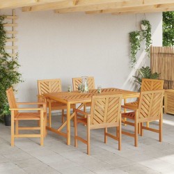 Chaise de salle à manger 6 pcs Naturel 62,5 x 59 x 89 cm 558535558535