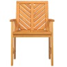 Chaise de salle à manger 6 pcs Naturel 62,5 x 59 x 89 cm 558535558535
