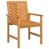 Ensemble de salon de jardin 3 pcs Marron Bois d'Acacia Massif 558536558536