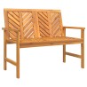 Ensemble de salon de jardin 3 pcs Marron Bois d'Acacia Massif 558536558536