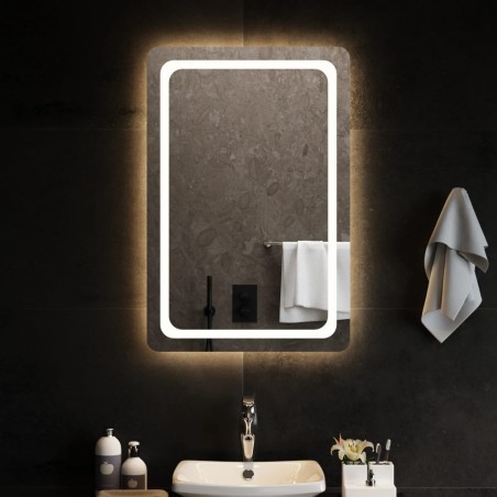 Miroir de salle de bain à LED 60x90 cm 558551558551