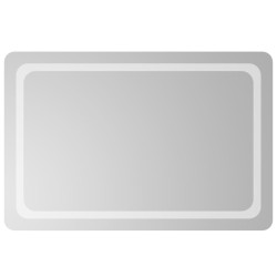 Miroir de salle de bain à LED 60x90 cm 558551558551
