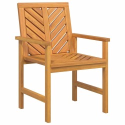 Ensemble de salle à manger pour jardin 3 pcs Marron 558553558553