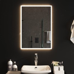 Miroir de salle de bain à LED 50x70 cm 558565558565