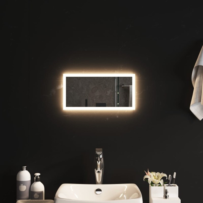 Miroir de salle de bain à LED 20x40 cm 558575558575