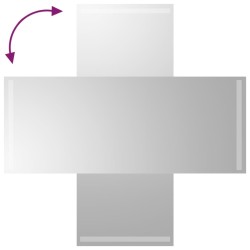 Miroir de salle de bain à LED 40x100 cm 558577558577