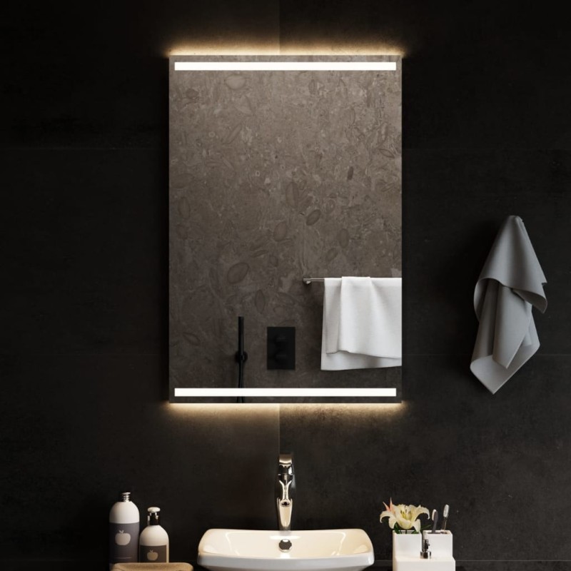 Miroir de salle de bain à LED 60x90 cm 558580558580