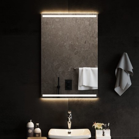 Miroir de salle de bain à LED 60x90 cm 558580558580