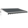 Auvent rétractable automatique anthracite 3x2,5 m 558586558586