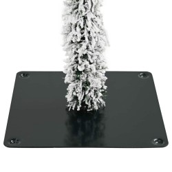 Sapin de Noël artificiel avec support Blanc 76 x 76 x 180 cm 558592558592