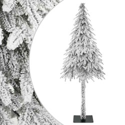 Sapin de Noël artificiel avec support Blanc 86 x 86 x 210 cm 558593558593