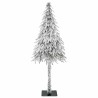 Sapin de Noël artificiel avec support Blanc 86 x 86 x 210 cm 558593558593