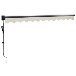 Auvent rétractable automatique crème 3,5x2,5 m 558598558598