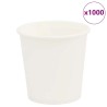 Tasses à café en papier 1000 pcs 4oz 100ml blanc 558600558600
