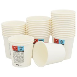 Tasses à café en papier 1000 pcs 4oz 100ml blanc 558600558600