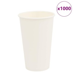 Tasses à café en papier 1000 pcs 16oz 400ml blanc 558602558602