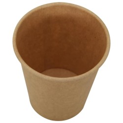 Tasses à café en papier 1000 pcs 4oz 100ml marron 558607558607