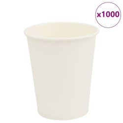 Tasses à café en papier 1000 pcs 8oz 200ml blanc 558609558609