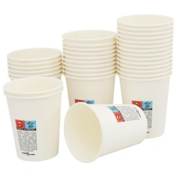 Tasses à café en papier 1000 pcs 8oz 200ml blanc 558609558609