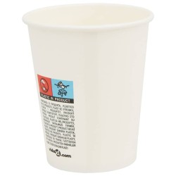 Tasses à café en papier 1000 pcs 8oz 200ml blanc 558609558609