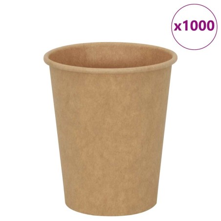 Tasses à café en papier 1000 pcs 8oz 200ml marron 558610558610