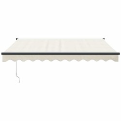 Auvent rétractable automatique crème 3x2,5 m 558614558614