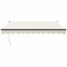 Auvent rétractable automatique crème 3x2,5 m 558614558614