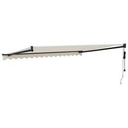 Auvent rétractable automatique crème 4x3 m 558615558615
