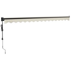 Auvent rétractable automatique crème 4x3 m 558615558615