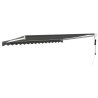 Auvent rétractable automatique anthracite 4,5x3 m 558616558616