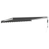 Auvent rétractable automatique anthracite 5x3 m 558618558618