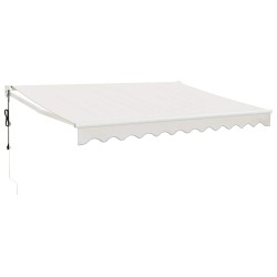 Auvent rétractable automatique crème 3x2,5 m 558620558620