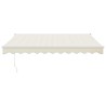 Auvent rétractable automatique crème 3x2,5 m 558620558620