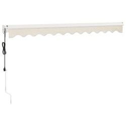 Auvent rétractable automatique crème 3x2,5 m 558620558620