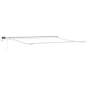 Cadre d'auvent Blanc 450 × 350 cm Aluminium 558647558647